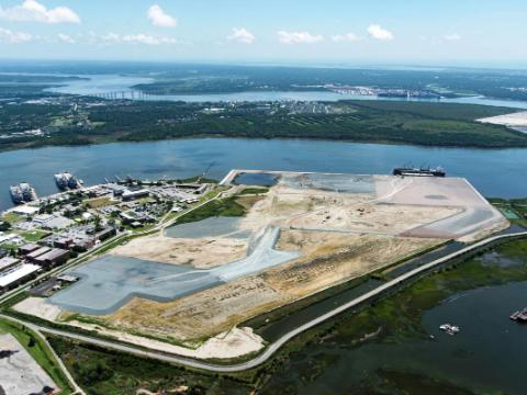 Work at Charleston's new port terminal set to shift to construction phase