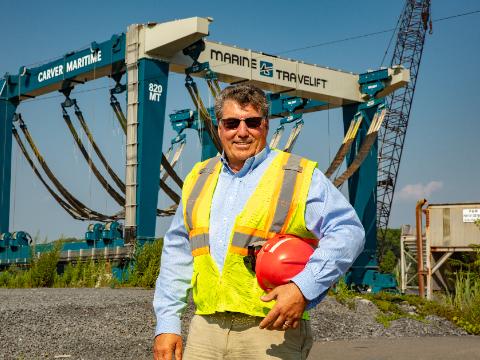 Leadership honor goes to Port of Coeymans owner Carver Laraway of Carver Companies