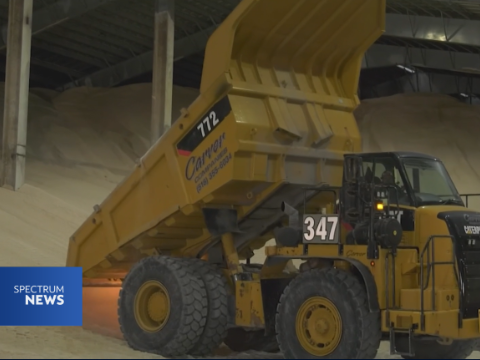 As this weekend's winter storm approaches, the Port of Coeymans is gearing up to play a crucial role in keeping the New York Capital Region safe