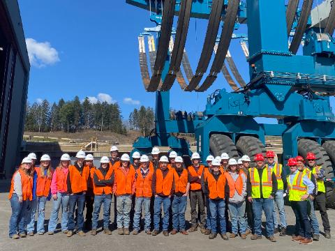 Exploring Welding Careers: Questar III BOCES Students Visit Port of Coeymans and Carver Marine Steel Works