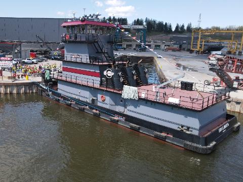 Hudson River's latest addition: The Erin Elizabeth tug based at Port of Coeymans