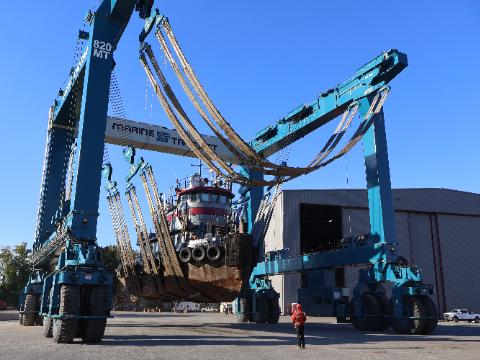 Carver Marine Steel Works Featured in The Waterways Journal Shipyard Special Issue